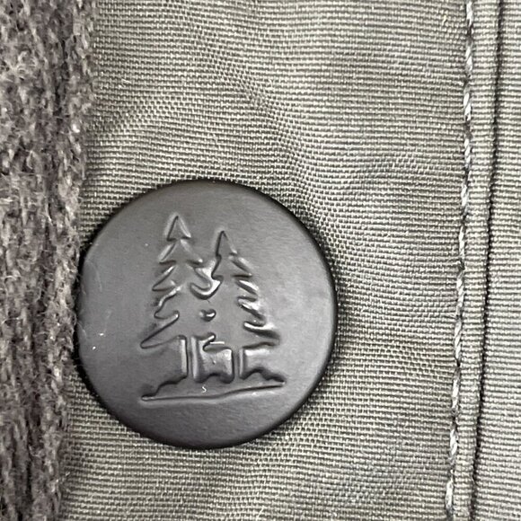 GH Bass 1/4 Snap Sweater Men’s XL Pullover Orange Gray Hybrid Polyester Nylon - Picture 9 of 10